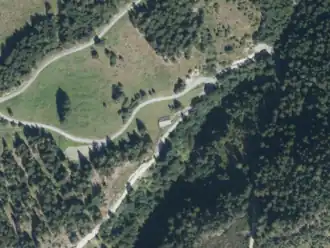 Rieser-Heimalm aus der Vogelperspektive