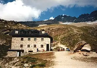 Das Rifugio Chabod