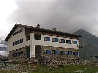 Das Rifugio Roberto Bignami