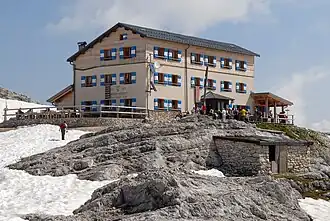 Rifugio Rosetta – „Giovanni Pedrotti“