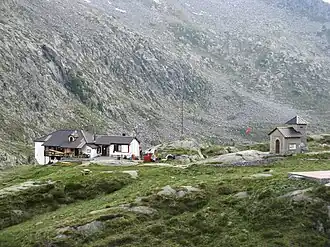 Das Rifugio Gnutti im Juli 2016