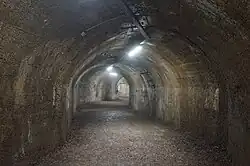 Die Tunnelanlage unterhalb der Altstadt