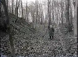 Historische Aufnahme des Walls von August Kageler um 1910