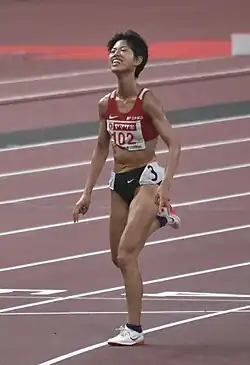 Ririka Hironaka – ausgeschieden als Siebte des ersten&nbsp;Vorlaufs