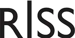 Logo of the German-language psychoanalytic journal RISS. Zeitschrift für Psychoanalyse