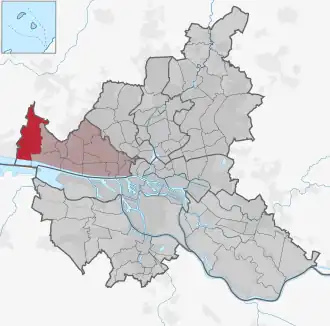 Lage in Hamburg