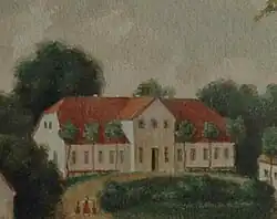 Rittergut Perkuiken, Ostpreußen, nach 1945 geschleift (heute Russland)