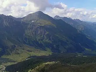 Der Ritterkopf von Südosten aus gesehen