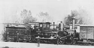 ÖNWB „Rittinger“ später kkStB 201.01 nach der Rekonstruktion