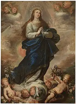 Purisima Concepción (Unbefleckte Empfängnis), 1651, 289 × 174 cm, Prado, Madrid