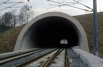 Tunnel Roßbacher Forst