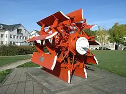 Roßlau, Exzenterschaufelrad der Ernst Thälmann