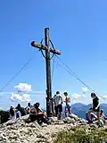 Gipfelkreuz des Roßsteins