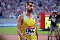 Robert Grabarz – mit 2,26&nbsp;m in der Qualifikation&nbsp;ausgeschieden