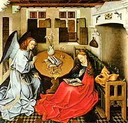 Robert Campin: Die Verkündigung