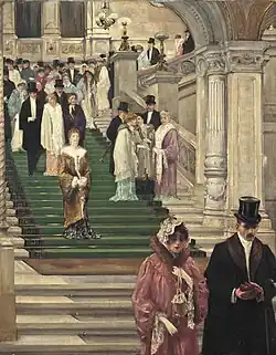 Operntreppe um 1900 Robert Schiff