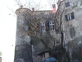 Burg in Rocca Grimalda, Piemont