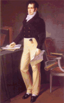 Roch-Ambroise Auguste Bébian 1789–1839, schuf 1825 die Mimographie der „natürlichen Gebärden-Zeichen“