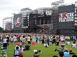 Bühne bei Rock in Japan, 2009