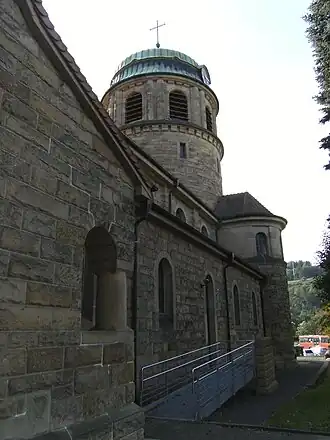 Langhaus mit Blickrichtung Westen