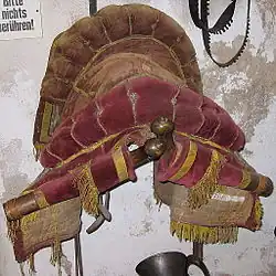 Offizierssattel mit Hulfter aus dem 17.&nbsp;Jahrhundert