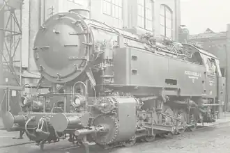 Werkfoto von Henschel nach der Wiederaufarbeitung 1946