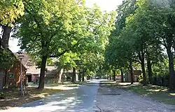 Die Röddenser Dorfstraße