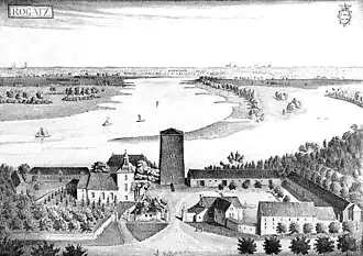 Burg Rogätz um 1895