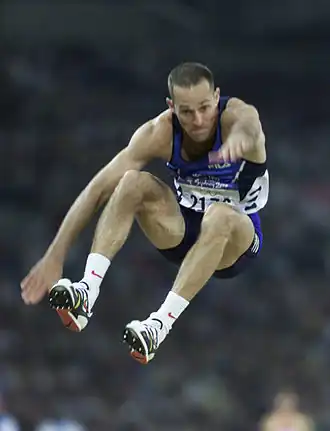 Rogel Nachum fehlte mit seinen 16,86&nbsp;m nur ein Zentimeter zur Finalteilnahme