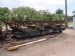 Ehemaliger Rollwagen der Güterbahn Deuben