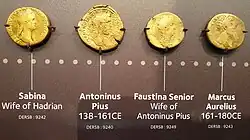 Römische Münzen des Dovedale Hort - Buxton Museum