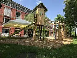 Spielplatz Heckscherklinik Rosenheim