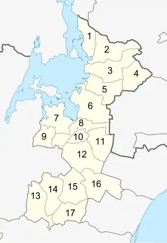 Kirchspiele der Kommune