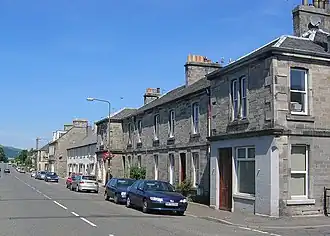 Straßenzug in Roslin