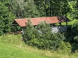 Rotbachbrücke von 1997 zwischen Haslen und Teufen