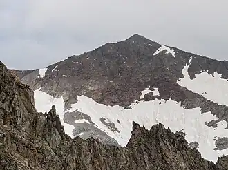 Der Rote Grat von Westen gesehen