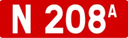 Route nationale 208a