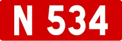 Route nationale 534