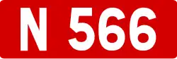 Route nationale 566
