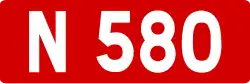 Route nationale 580
