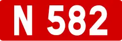 Route nationale 582