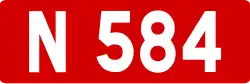 Route nationale 584