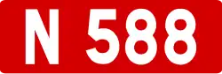 Route nationale 588