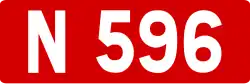 Route nationale 596