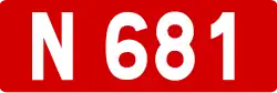 Route nationale 681