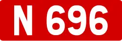 Route nationale 696