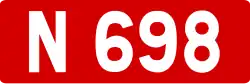 Route nationale 698