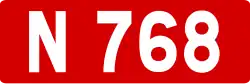 Route nationale 768
