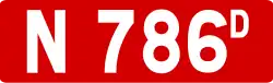 Route nationale 786