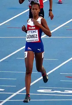 Roxana Gomez – ausgeschieden als Fünfte in 52,01&nbsp;s